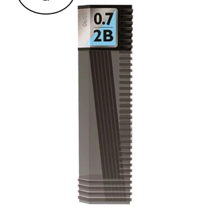 Tombow LV-T-R7-RG Leader Spare 0,7 mm 2B Kalem Ucu 12'li