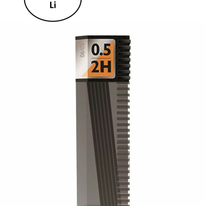 Tombow LV-T-R5-RG Leader Spare Lead 0,5 mm 2H Klasik Kalem Ucu 12'li