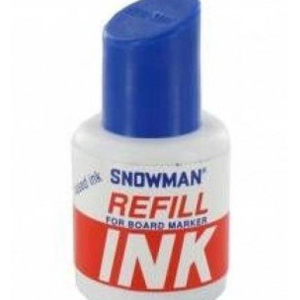 Snowman Beyaz Tahta Kalem Mürekkebi 30 cc Mavi