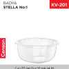 Yuvarlak Şeffaf Badya 1 Adet 1 No Royaleks-E173