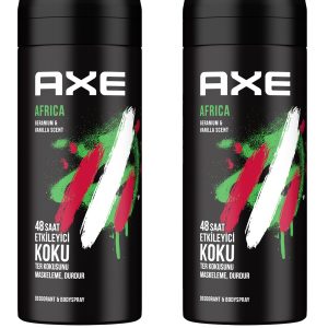 2 Adet Axe Africa Erkek Deodorant Sprey 150 ml