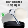 Kolay Montajlı 3 Modlu Yüksek Basınç Duş Başlığı