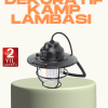 Hafif ve Taşınabilir Retro Tasarım Kamp Lambası