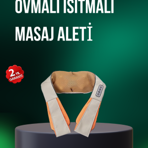Ovmalı Isıtmalı Masaj Aleti Bel Boyun Omuz İçin Profesyonel Masaj Keyfi