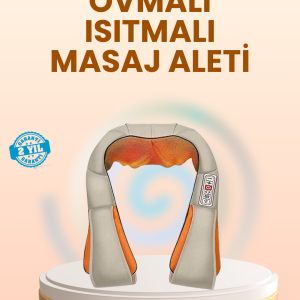 Ovmalı Isıtmalı Masaj Aleti Boyun Omuz Bel ve Ayak İçin Rahatlatıcı Etki