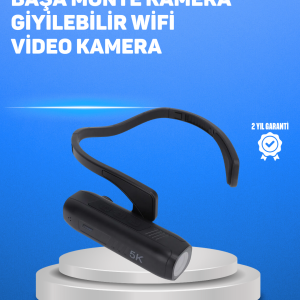 Sarsıntı Önleyici 5K Video Kayıt Kamerası