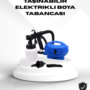 Farklı Yüzeylere Uygun Elektrikli Boya Uygulama Aleti