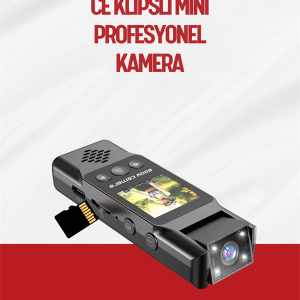 Hareket Algılayıcılı Taşınabilir Mini Kamera – 3MP Fotoğraf, Düşük Güç Tüketimi