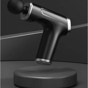 Masaj Tabancası 4 Başlıklı Kas ve Vücut Ağrıları İçin Şarjlı Darbeli