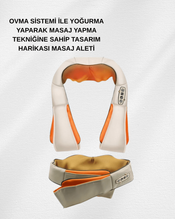 Vücut Masaj Aleti – Ergonomik Tasarım, Güçlü Ovmalı Masaj Teknolojisi - Görsel 3