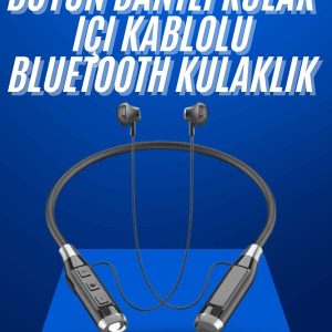 Boyun Bantlı SD Kart Girişli Yüksek Perfomanslı Bluetooth Kulaklık