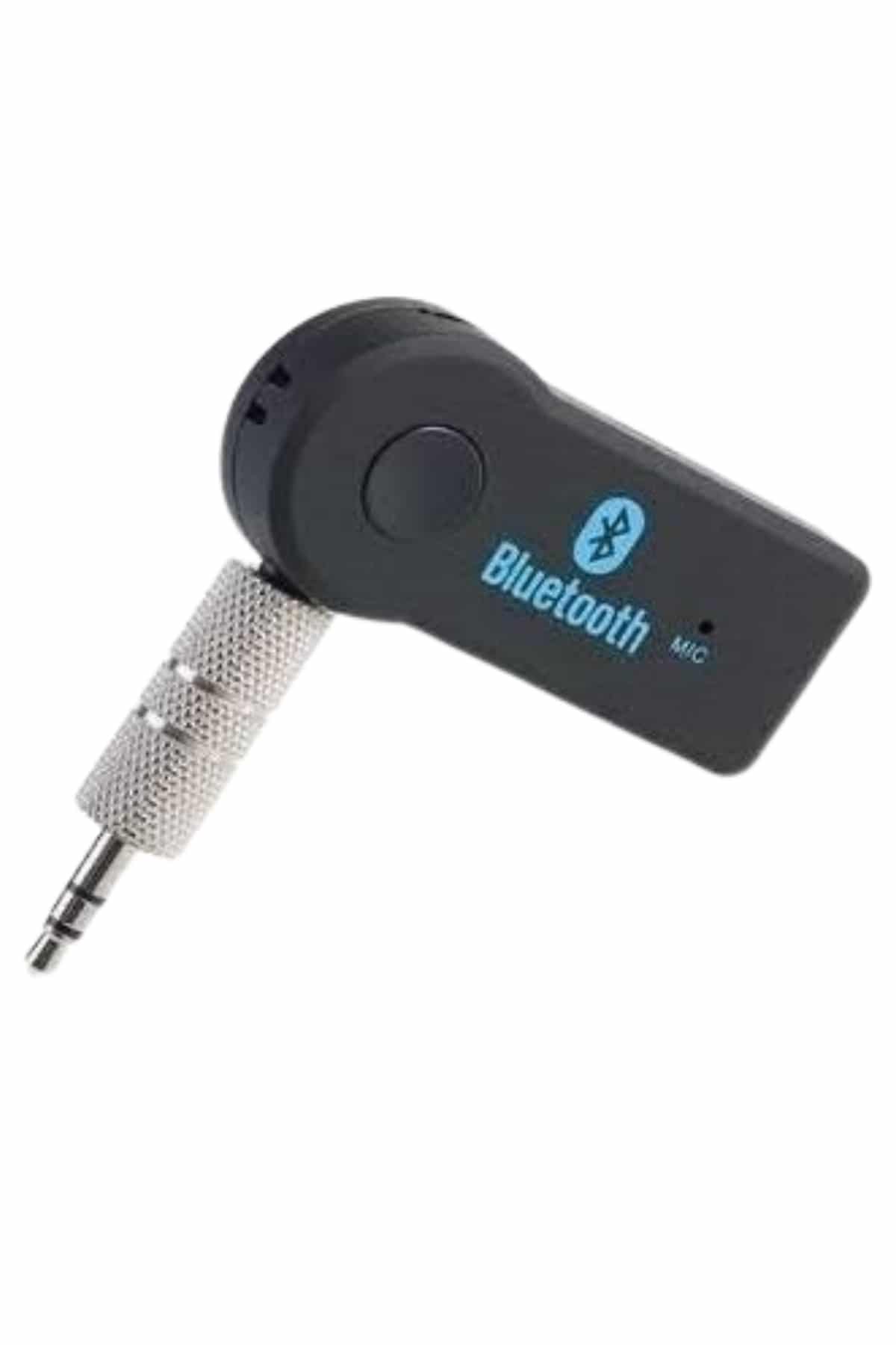 Tüm Cihazlara Uyumlu Bluetooth Aux Araç Kiti Siyah - Görsel 4