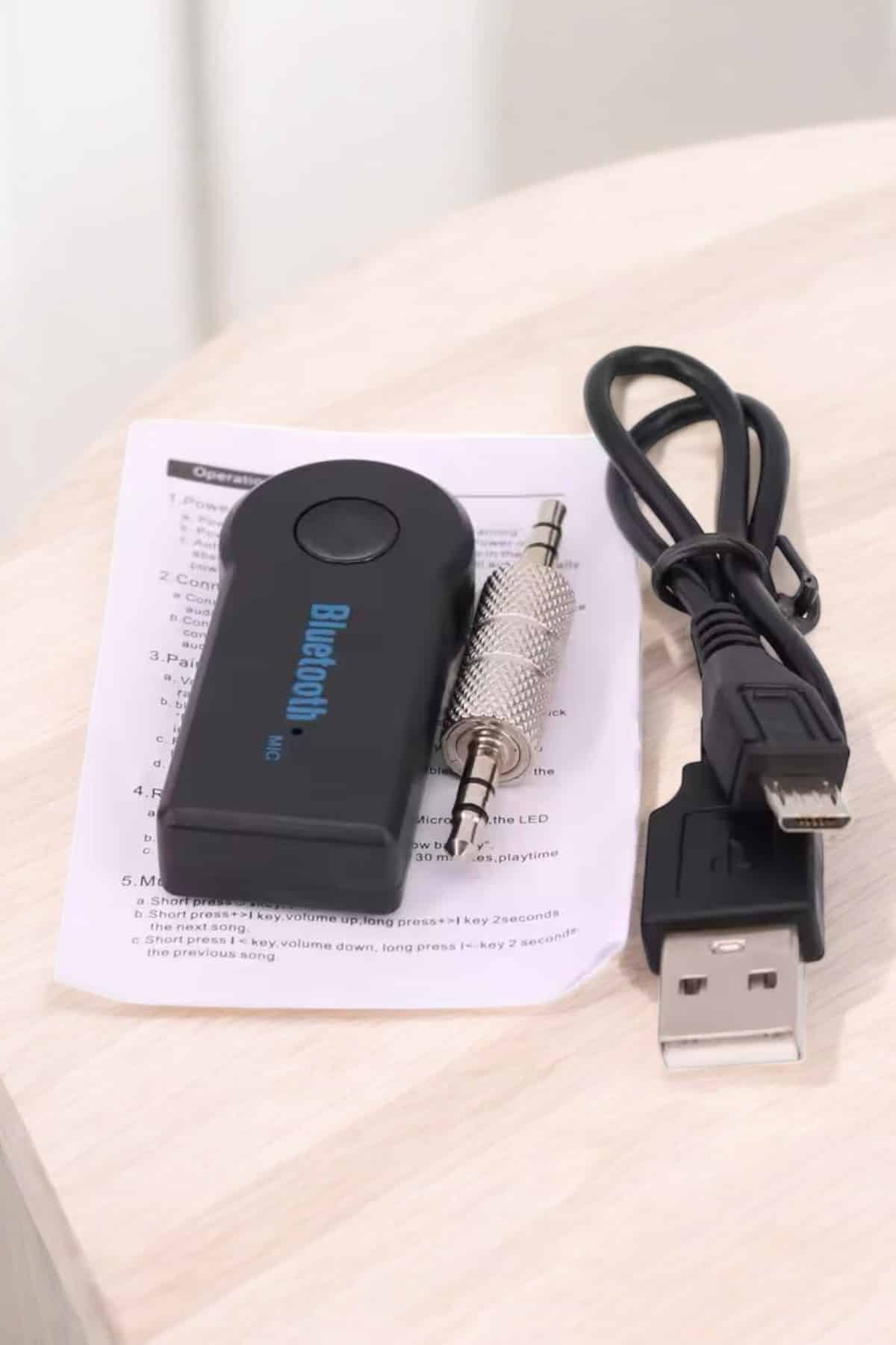 Bluetooth Araç Kiti Bt 350 Aux Çıkışlı Tüm Araçlara Uyumlu - Görsel 2