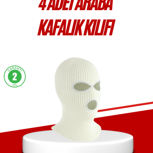 Şık ve Rahat 4’lü Araba Başlık Kılıfı Toz ve Leke Koruyucu