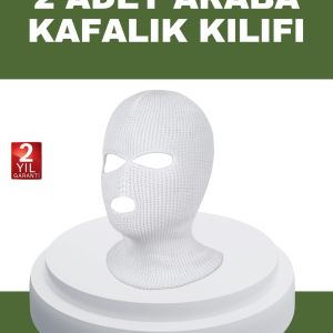 Yıkanabilir Polyester Araba Kafalık Kılıfı 2’li Koruma Seti