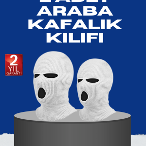 Dayanıklı ve Eğlenceli Araç Baş Dayanağı Kılıfı 2’li Paket