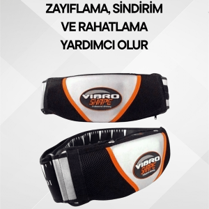 Titreşimli Zayıflama Kemeri – Göbek Eritme ve Masaj Aleti