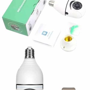 Güvenlik Kamerası Wi-Fi Özellikli 360 Derece Full Hd 1080p Ampül Kamera (Kopya)