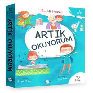 1.Sınıf Artık Okuyorum - Renkli Heceli 10