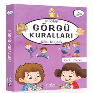 1. Sınıf Görgü Kuralları Serisi - 10 lık Set