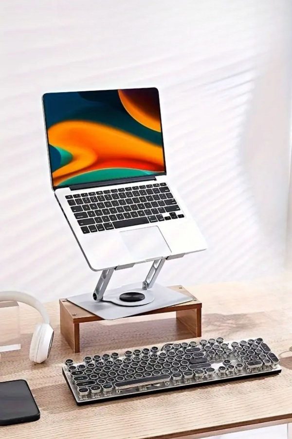 BUFFER® 360 Derece Dönebilen Hava Aldıran Laptop Standı - Görsel 6