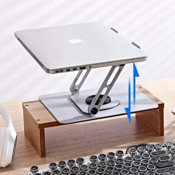 BUFFER® 360 Derece Dönebilen Hava Aldıran Laptop Standı - Görsel 5
