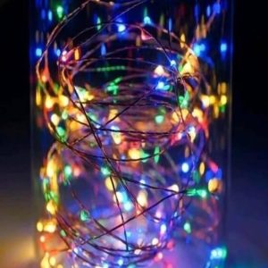 BUFFER® Pilli Dekoratif Peri Led Işık 3 Metre (RGB) Gaming Aydınlatma