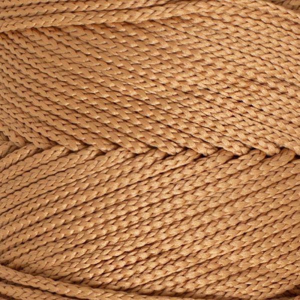 Loren Polyester Soft Macrame Bej El Örgü İpi - LM031 - 34437 - Görsel 2