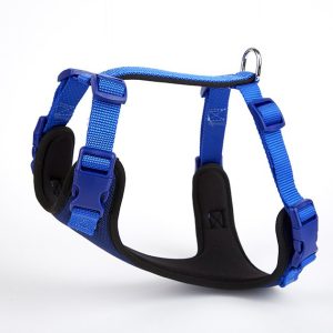 Yumuşak Softlu Köpek Göğüs Tasması 45/55 cm Mavi
