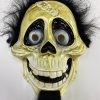 Siyah Peluş Saçlı Coco Hector Rivera Maskesi 25x23 cm