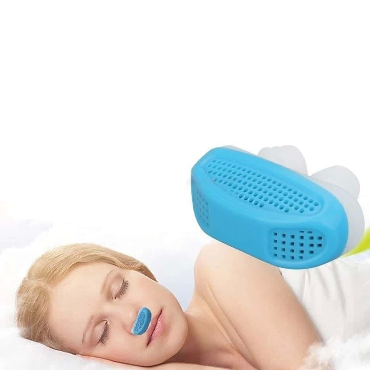 Rahat Uyku İçin Anti Snore Sleep Horlama Engelleyici Aparat Uyku Stoperi ( Lisinya ) - Görsel 4