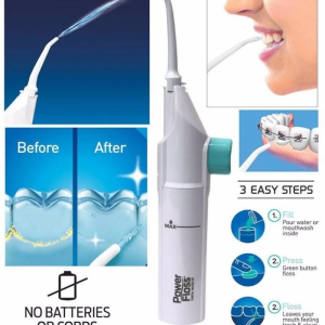 Portatif Tasarım Power Floss Mekanik Diş Ve Ağız Temizleme Aleti ( Lisinya )