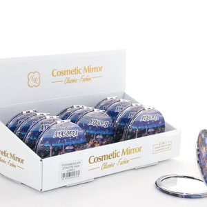 Taşlı İstanbul Tasarımı El Aynası İnce Alk2474a - Lisinya