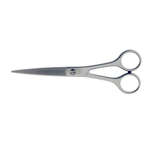 -1278 M-538 Metal Saplı Düz Saç Makası No: 6 İnç / 15,24 Cm - Paslanmaz Çelik - Lisinya