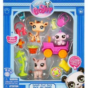 00524 - LİTTLES PET SHOP SAFARİ FİGÜR SET (Lisinya)