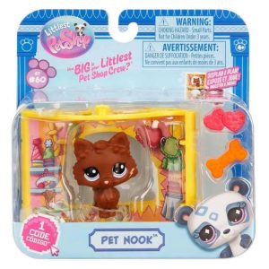 00594 - LİTTLEST PET SHOP PET NOOK AKSESUARLIFİGÜR (Lisinya)