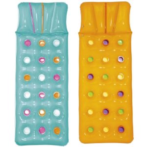 Deniz Yatağı Dik Yastıklı Bardaklı Yatak 188x71 Cm Bestway - 43014  (Lisinya)