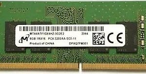 MICRON 8GB DDR4 3200Mhz CL22 Notebook Ram MTA4ATF1G64HZ-3G2FA (Kutusuz)