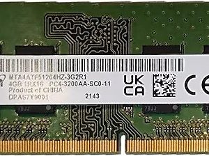 MTA 4GB DDR4 3200Mhz 1Rx16 CL22 Notebook Ram (Kutusuz) (1.2V)