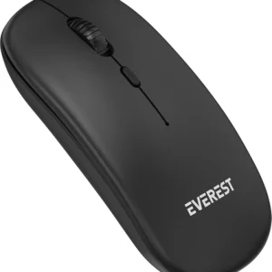 Everest SM-12 Kablosuz+USB 2,4Ghz Optik Wireless SIYAH Mouse