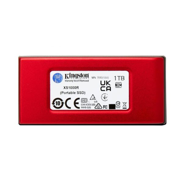 1 TB KINGSTON XS1000 USB3.2 GEN2 KIRMIZI SSD SXS1000R/1000G - Görsel 2