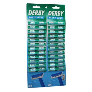 DERBY BANYO BODY TEK BIÇAK KARTELALI JİLET 48PCS (5296)