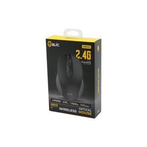 BLİC-BWM3 SİYAH KABLOSUZ MOUSE 2.4G 8-10M DİSTANCE WİRELESS - KABLOSUZ 1600DPI (5296)