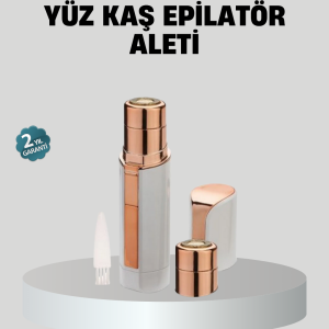 Kadınlar İçin Yüz ve Kaş Epilatörü – Hassas Cilt Dostu, Pil ile Çalışan, Taşınabilir ve Şık Tasarım